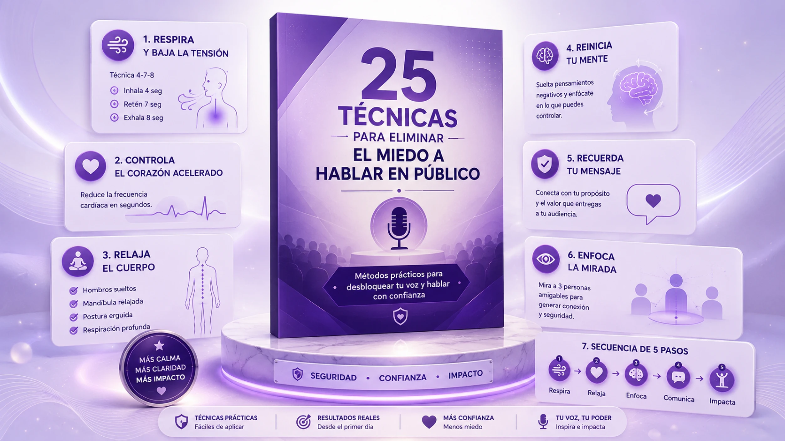 25 Técnicas para Eliminar el Miedo